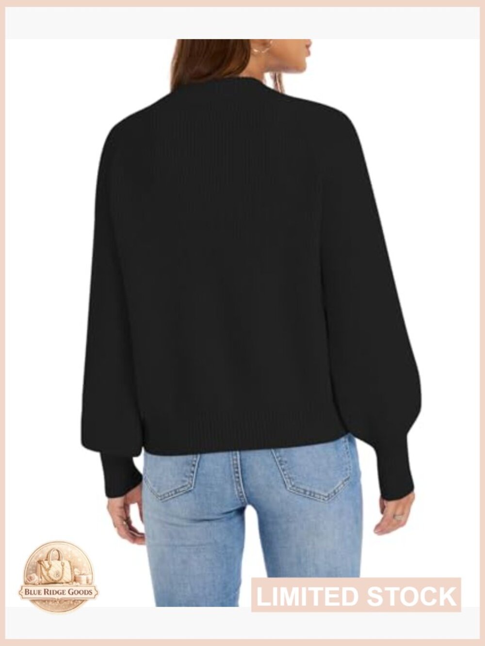 Open Front Cardigan Sweater Loose Fit Chunky Knit Button Down Casual Outerwear - Picture 3 of 7